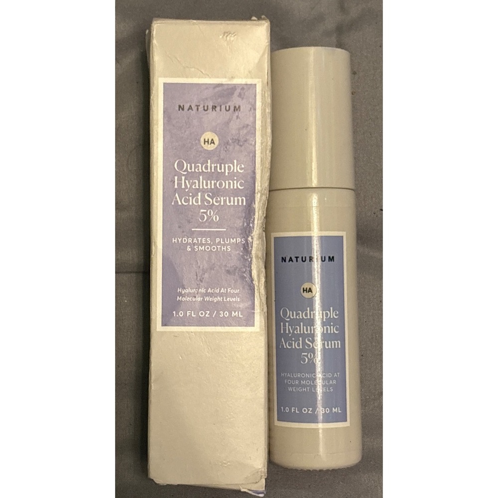NEW Naturium Quadruple Hyaluronic Acid Serum 5% - Hydrates, Plumps & Smooths